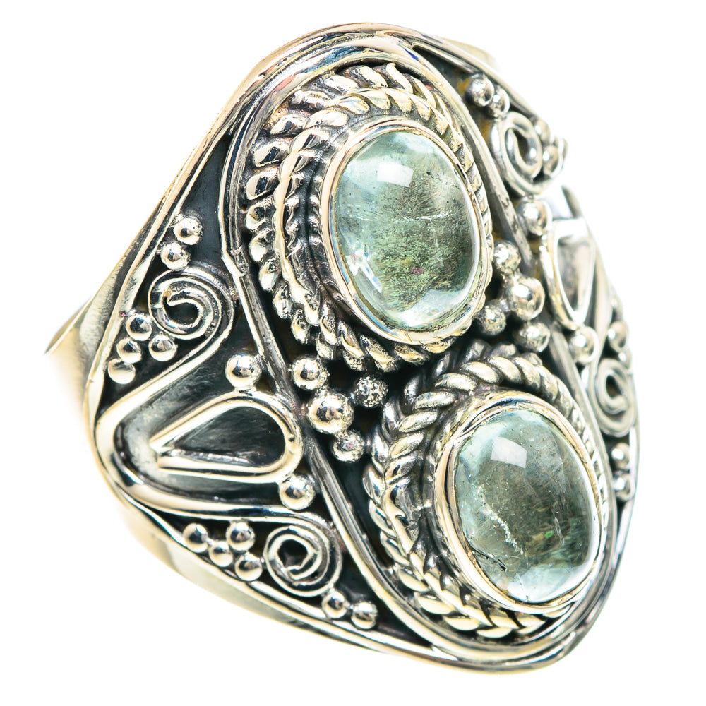 Aquamarine Rings handcrafted by Ana Silver Co - RING92277