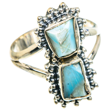Larimar Rings handcrafted by Ana Silver Co - RING92297