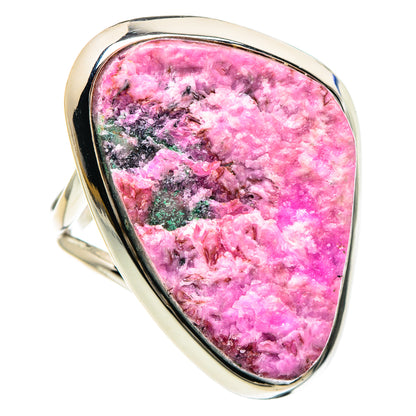 Cobalto Calcite Druzy Rings handcrafted by Ana Silver Co - RING92307