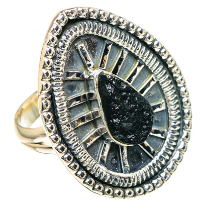 Tektite Rings handcrafted by Ana Silver Co - RING92313 - Photo 2