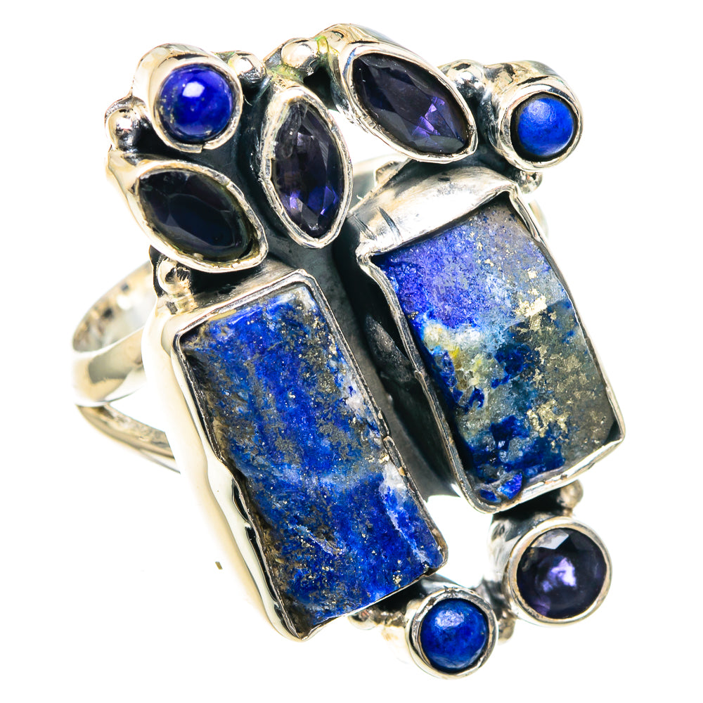 Lapis Lazuli Rings handcrafted by Ana Silver Co - RING92327