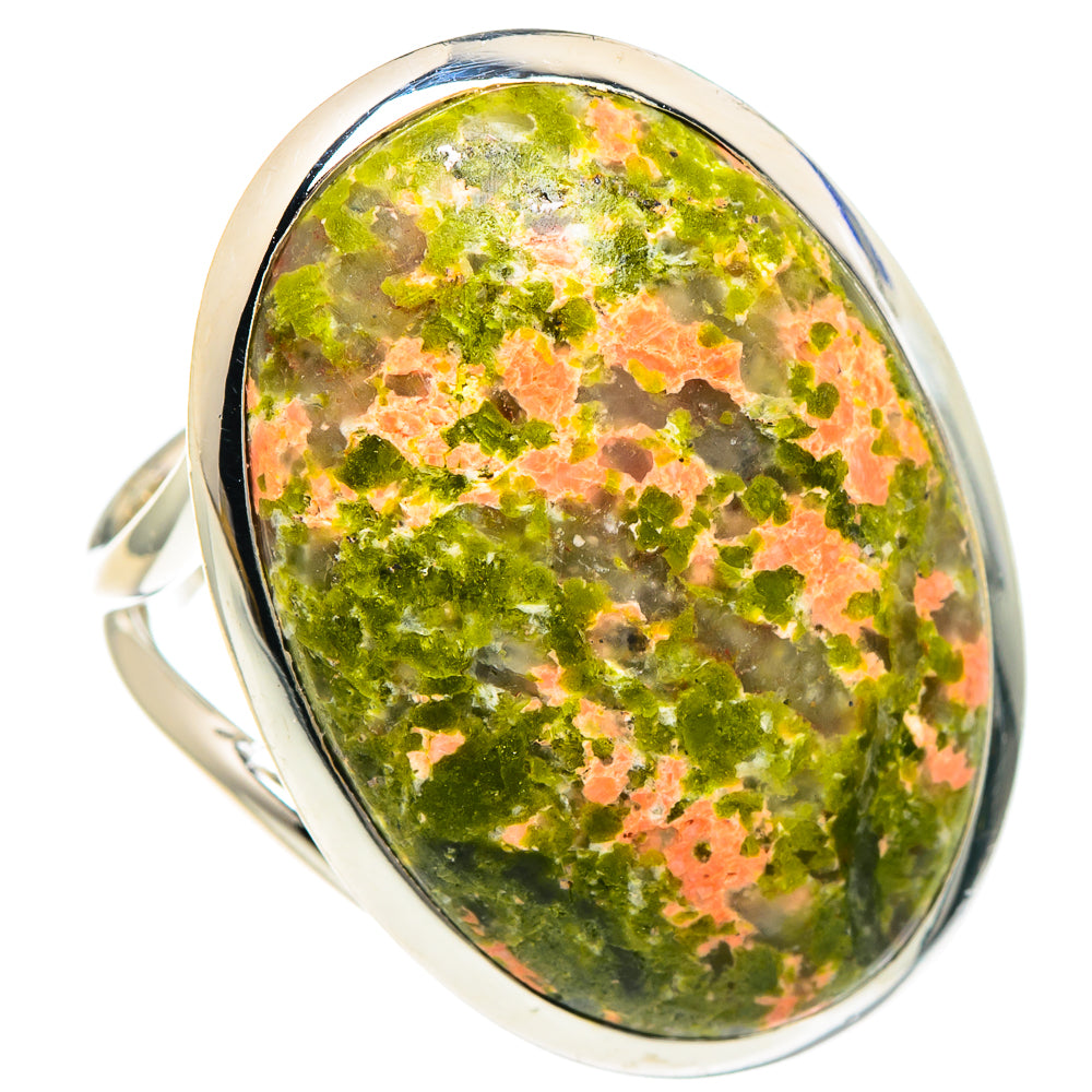 Unakite Rings handcrafted by Ana Silver Co - RING92333