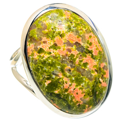 Unakite Rings handcrafted by Ana Silver Co - RING92333