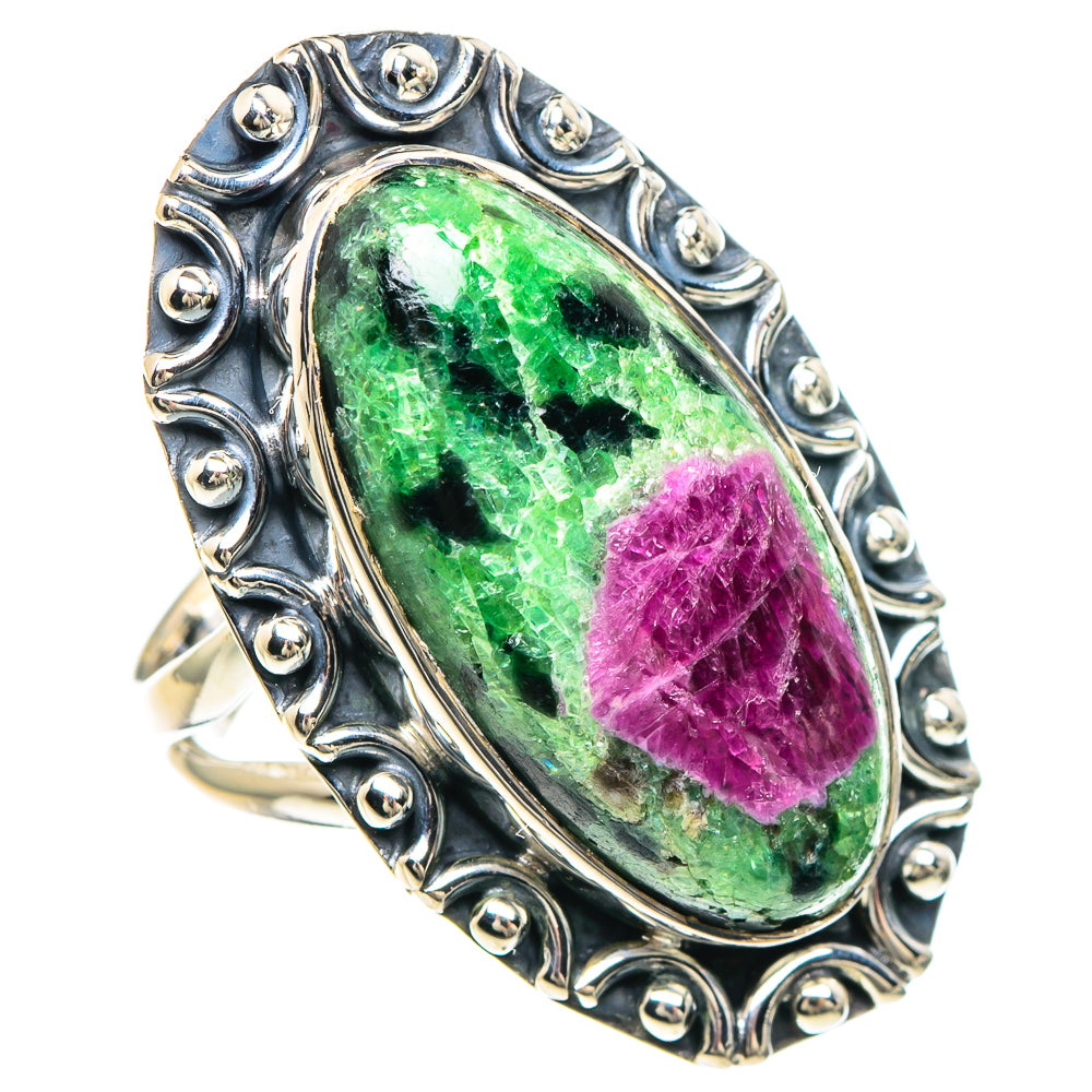 Unakite Rings handcrafted by Ana Silver Co - RING92398