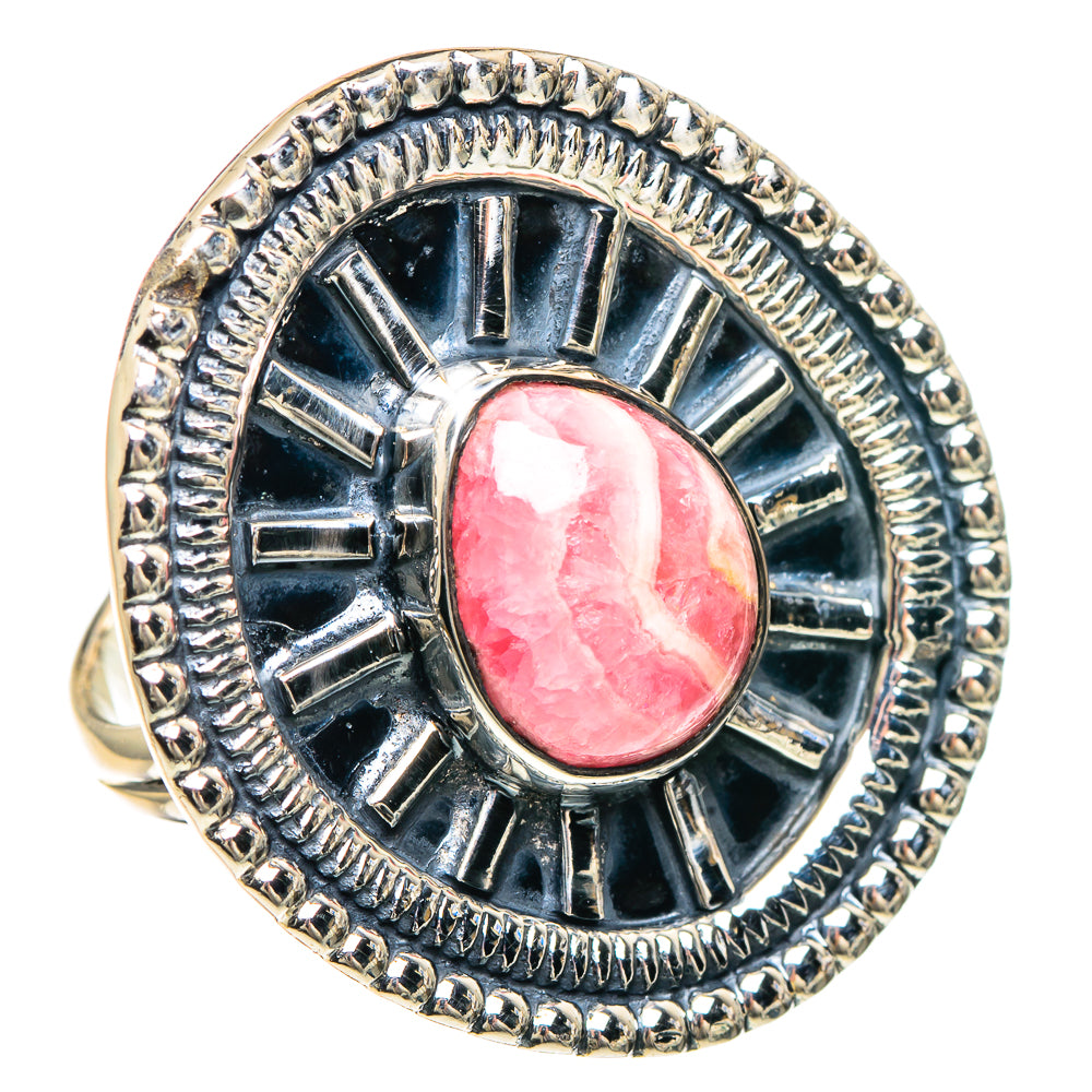 Rhodochrosite Rings handcrafted by Ana Silver Co - RING92405