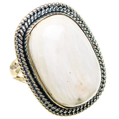 Scolecite Rings handcrafted by Ana Silver Co - RING92415