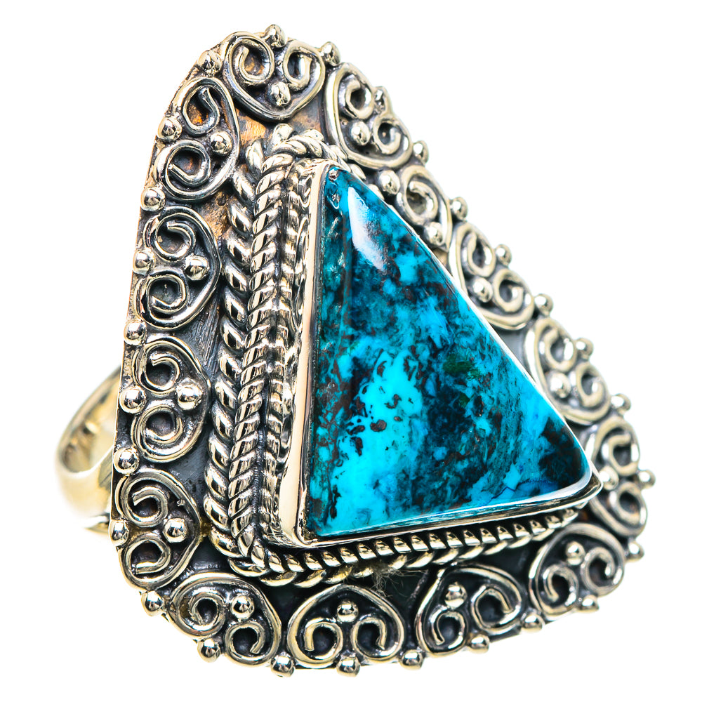 Shattuckite Rings handcrafted by Ana Silver Co - RING92419