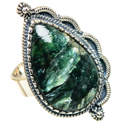 Seraphinite Rings handcrafted by Ana Silver Co - RING92421