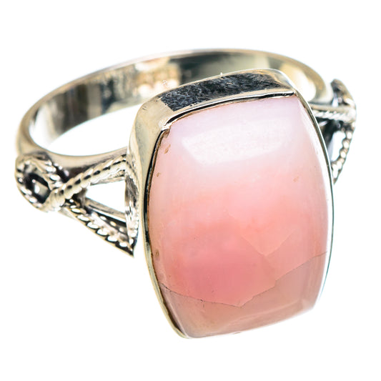 Pink Opal Rings handcrafted by Ana Silver Co - RING92434