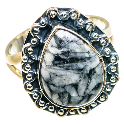 Pinolith Jasper Rings handcrafted by Ana Silver Co - RING92470