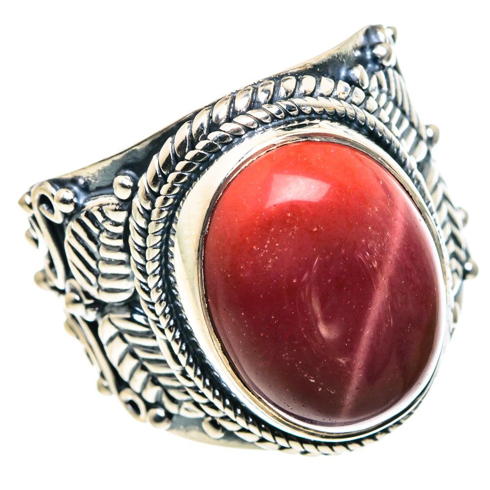 Mookaite Rings handcrafted by Ana Silver Co - RING92478