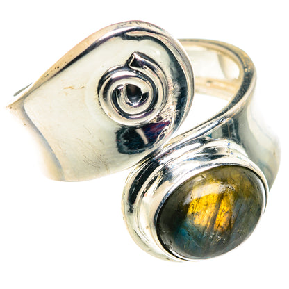 Labradorite Rings handcrafted by Ana Silver Co - RING92490