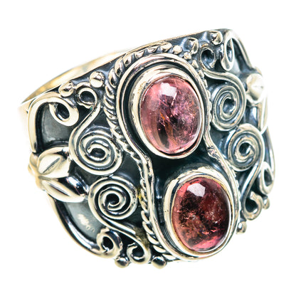 Pink Tourmaline Rings handcrafted by Ana Silver Co - RING92498