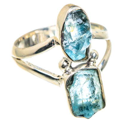 Aquamarine Rings handcrafted by Ana Silver Co - RING92521