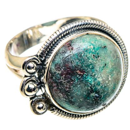 Ruby Fuchsite Rings handcrafted by Ana Silver Co - RING92522
