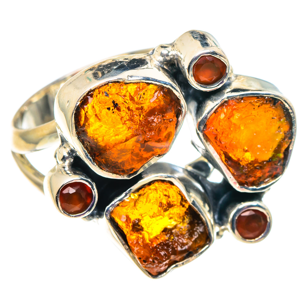 Carnelian Rings handcrafted by Ana Silver Co - RING92525