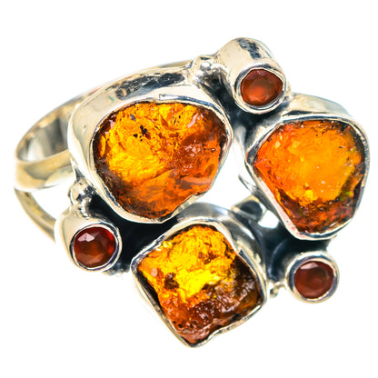 Carnelian Rings handcrafted by Ana Silver Co - RING92525