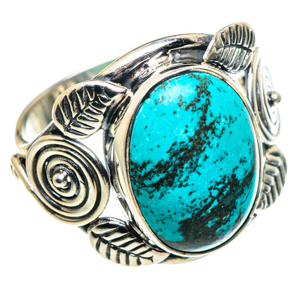 Chrysocolla Rings handcrafted by Ana Silver Co - RING92561
