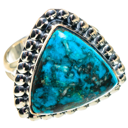 Chrysocolla Rings handcrafted by Ana Silver Co - RING92587