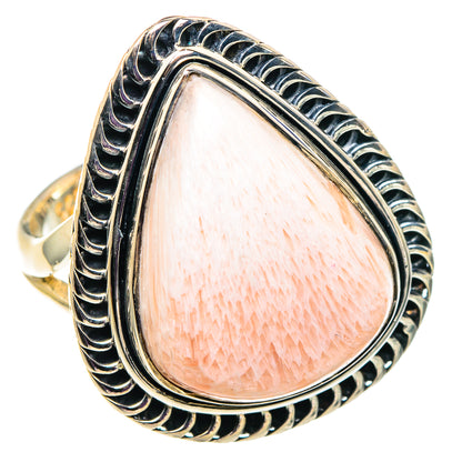 Scolecite Rings handcrafted by Ana Silver Co - RING92604
