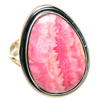 Rhodochrosite Rings handcrafted by Ana Silver Co - RING92606
