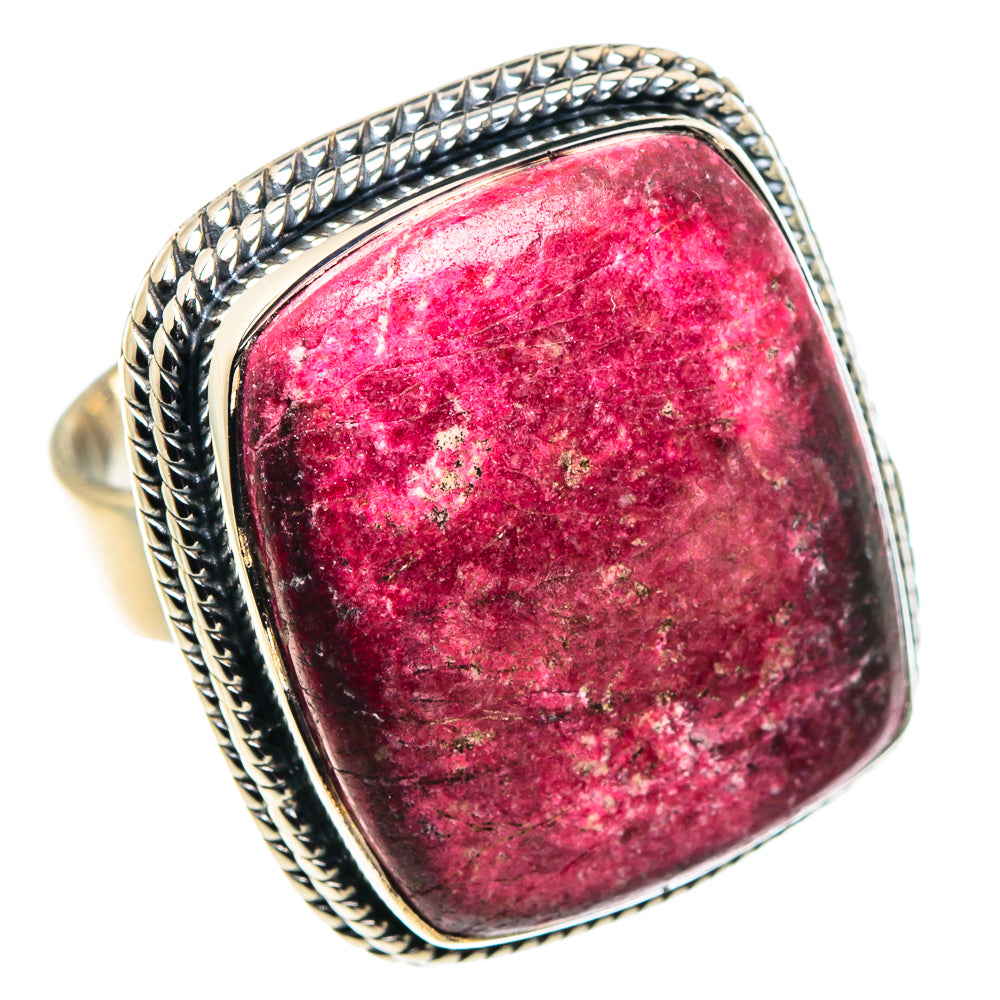 Thulite Rings handcrafted by Ana Silver Co - RING92607