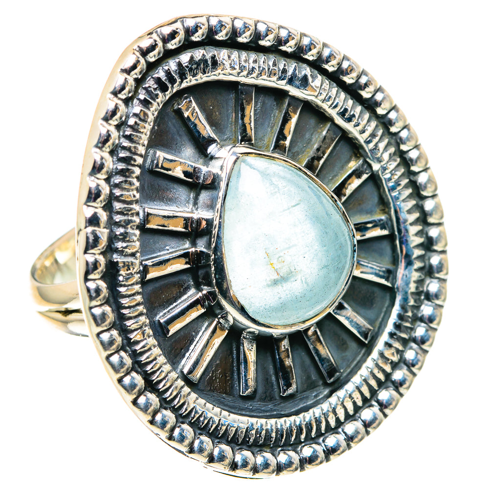 Aquamarine Rings handcrafted by Ana Silver Co - RING92621
