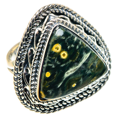 Ocean Jasper Rings handcrafted by Ana Silver Co - RING92628