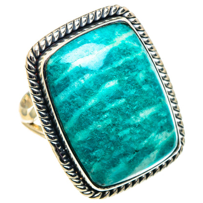 Amazonite Rings handcrafted by Ana Silver Co - RING92631