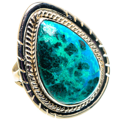 Chrysocolla Rings handcrafted by Ana Silver Co - RING92653