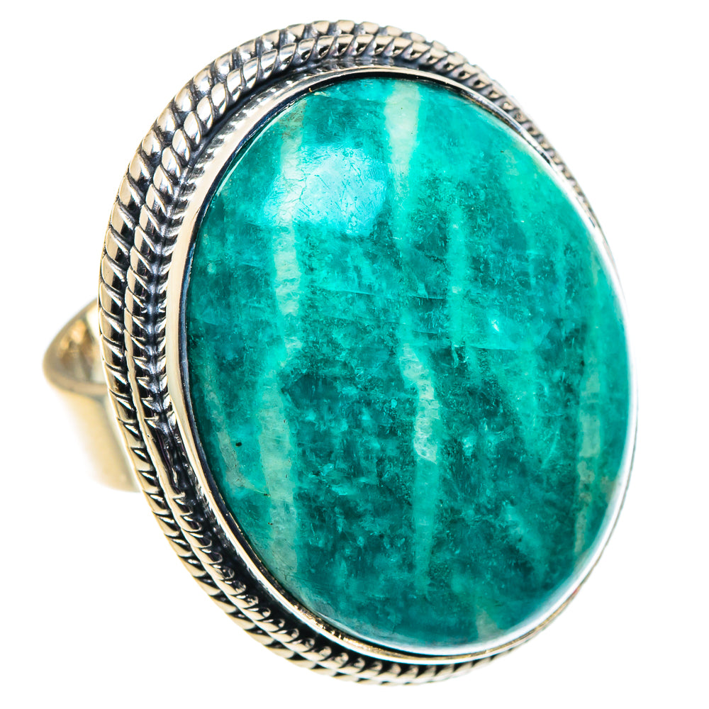 Amazonite Rings handcrafted by Ana Silver Co - RING92661