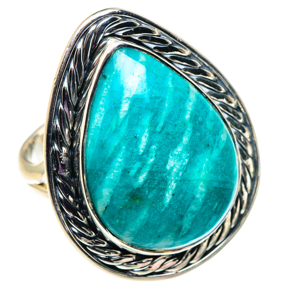 Amazonite Rings handcrafted by Ana Silver Co - RING92663