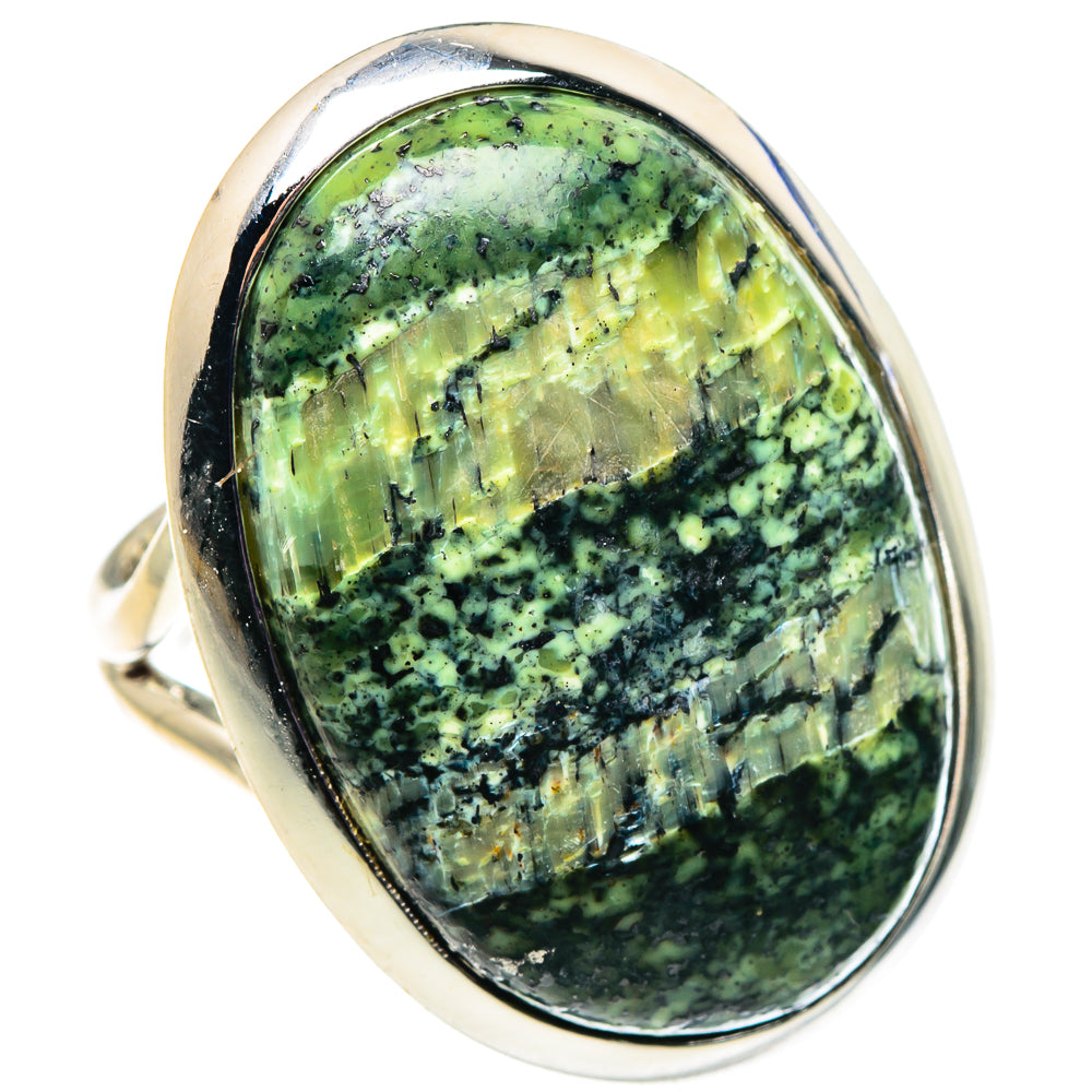 Lizard Jasper Rings handcrafted by Ana Silver Co - RING92667