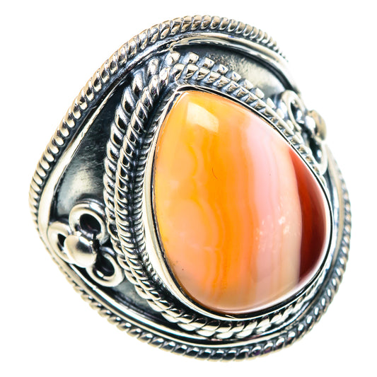Mookaite Rings handcrafted by Ana Silver Co - RING92673