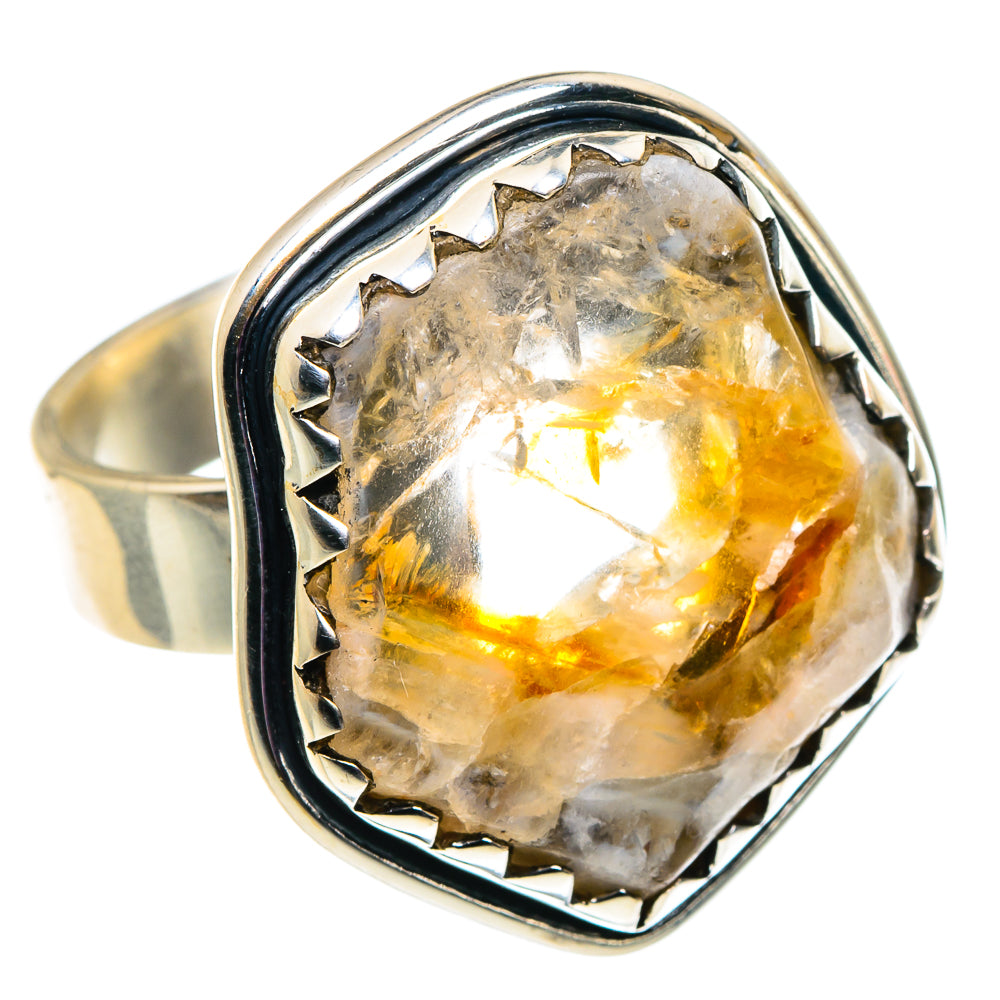 Citrine Rings handcrafted by Ana Silver Co - RING92675 - Photo 2