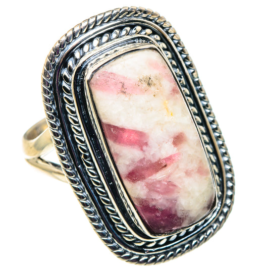 Lepidolite Rings handcrafted by Ana Silver Co - RING92680