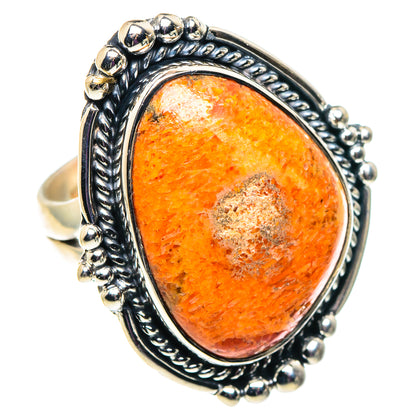 Sponge Coral Rings handcrafted by Ana Silver Co - RING92706