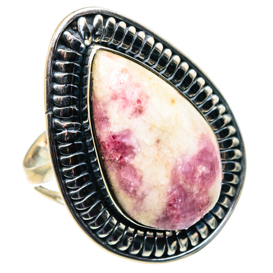 Lepidolite Rings handcrafted by Ana Silver Co - RING92708