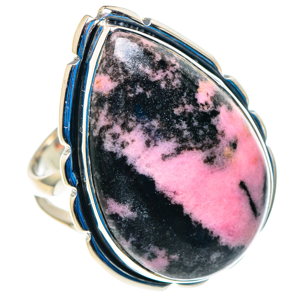 Rhodonite Rings handcrafted by Ana Silver Co - RING92733