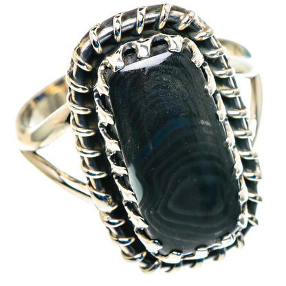 Psilomelane Rings handcrafted by Ana Silver Co - RING92739