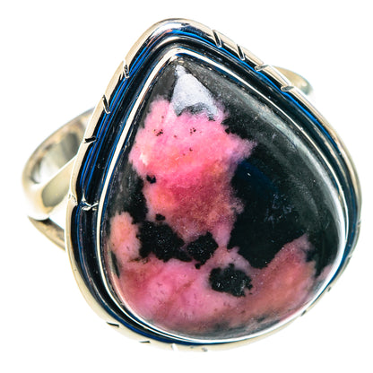 Rhodonite Rings handcrafted by Ana Silver Co - RING92756