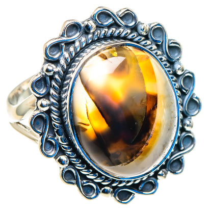 Montana Agate Rings handcrafted by Ana Silver Co - RING92793