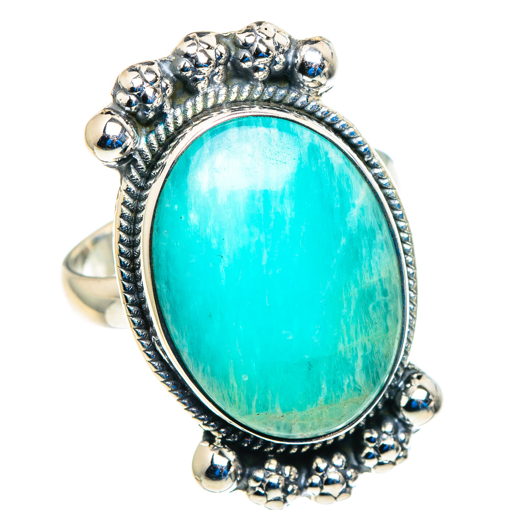 Amazonite Rings handcrafted by Ana Silver Co - RING92807