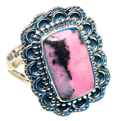 Rhodonite Rings handcrafted by Ana Silver Co - RING92813