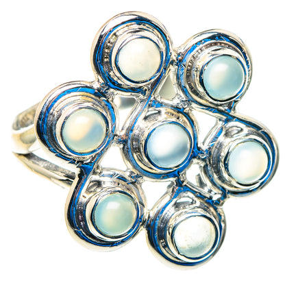 Aqua Chalcedony Rings handcrafted by Ana Silver Co - RING92832