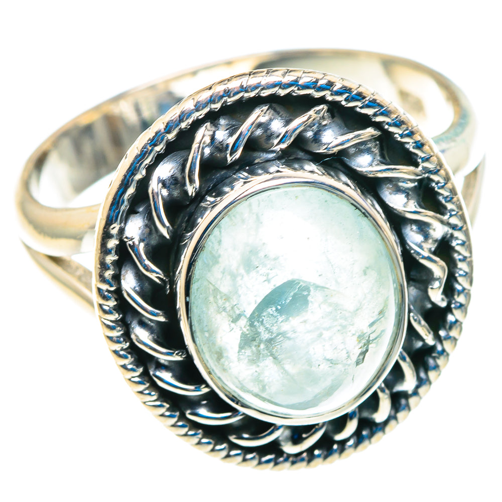 Aquamarine Rings handcrafted by Ana Silver Co - RING92847