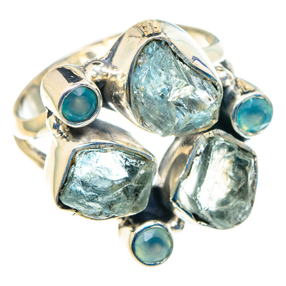 Aquamarine Rings handcrafted by Ana Silver Co - RING92858