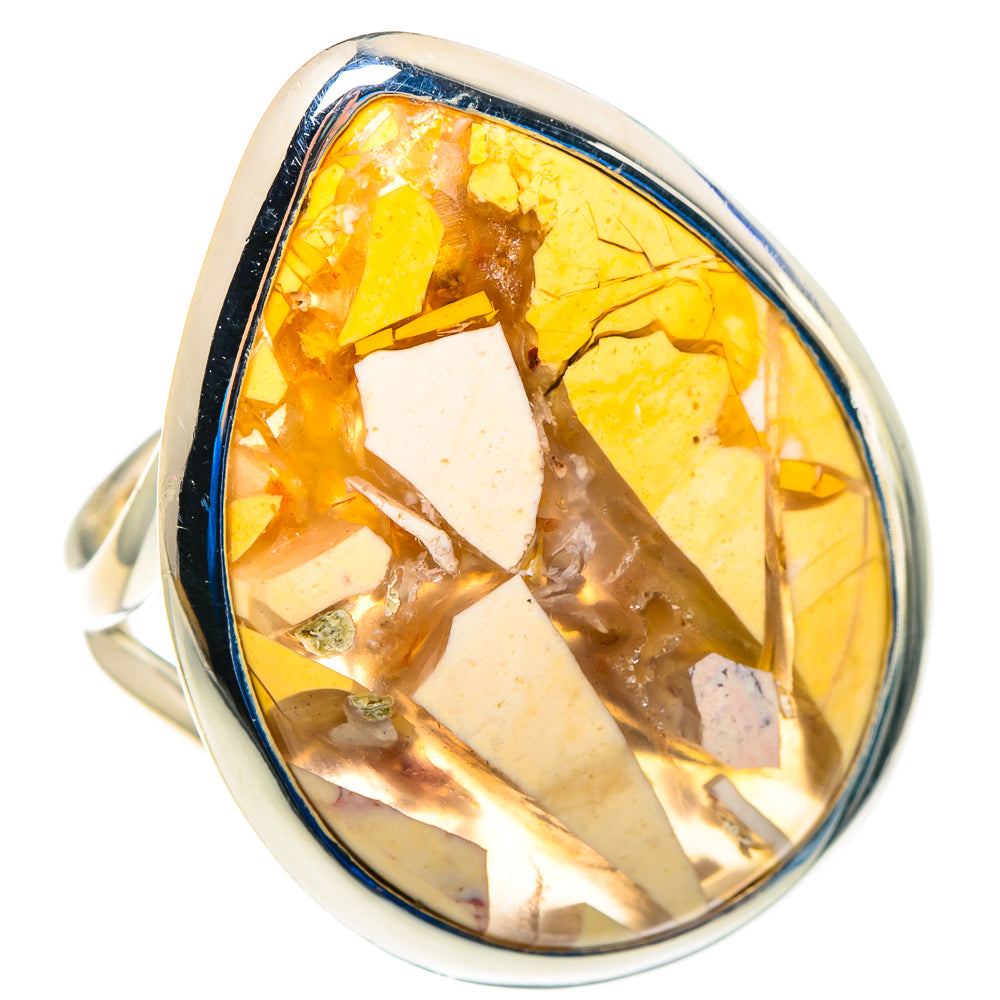 Chiastolite Rings handcrafted by Ana Silver Co - RING92874 - Photo 2