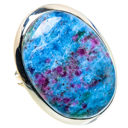 Ruby Fuchsite Rings handcrafted by Ana Silver Co - RING92891