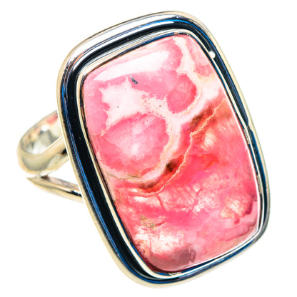 Rhodochrosite Rings handcrafted by Ana Silver Co - RING92908